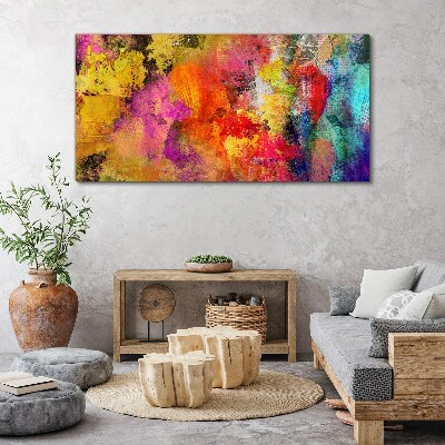 Obraz Canvas Kolorowy chaos abstrakcji