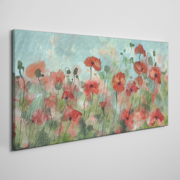 Obraz Canvas Kwiatowy pejzaż w wiosennej aurze