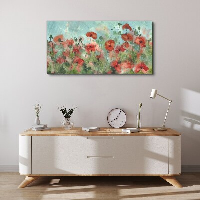 Obraz Canvas Kwiatowy pejzaż w wiosennej aurze