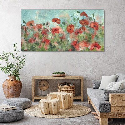 Obraz Canvas Kwiatowy pejzaż w wiosennej aurze