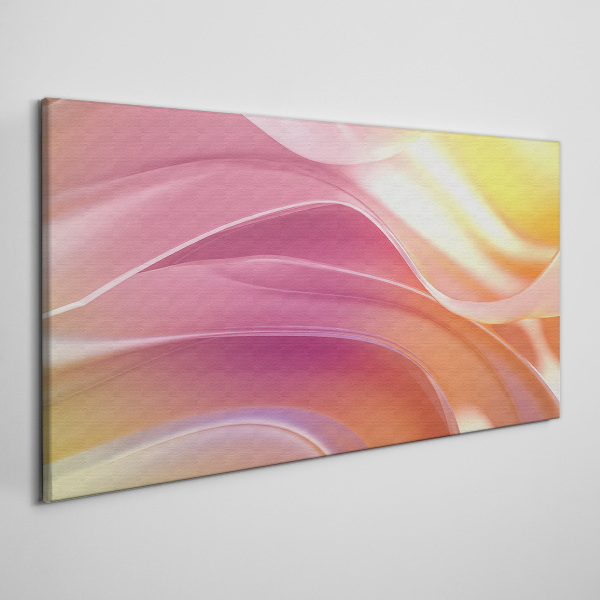 Obraz Canvas Fale kolorów w pastelowych odcieniach