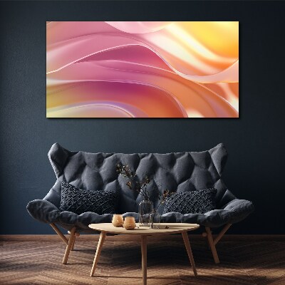 Obraz Canvas Fale kolorów w pastelowych odcieniach