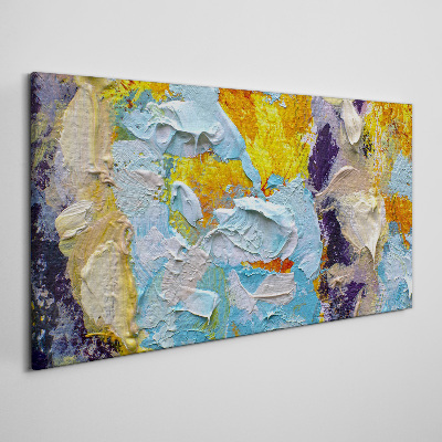 Obraz Canvas „Abstrakcyjna eksplozja kolorów”