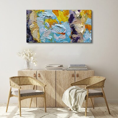 Obraz Canvas „Abstrakcyjna eksplozja kolorów”