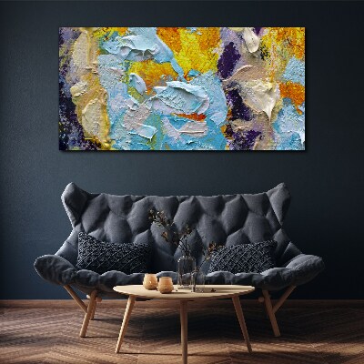 Obraz Canvas „Abstrakcyjna eksplozja kolorów”