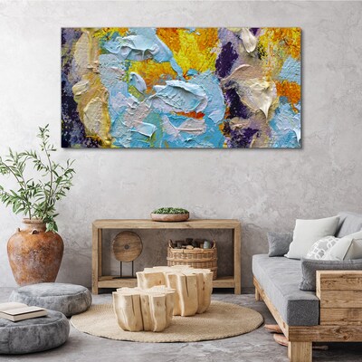 Obraz Canvas „Abstrakcyjna eksplozja kolorów”