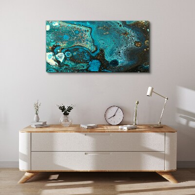Obraz Canvas Oceaniczne wiry kolorów