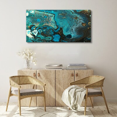 Obraz Canvas Oceaniczne wiry kolorów