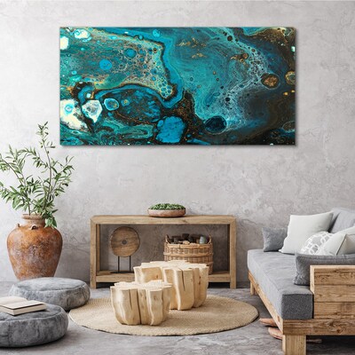 Obraz Canvas Oceaniczne wiry kolorów