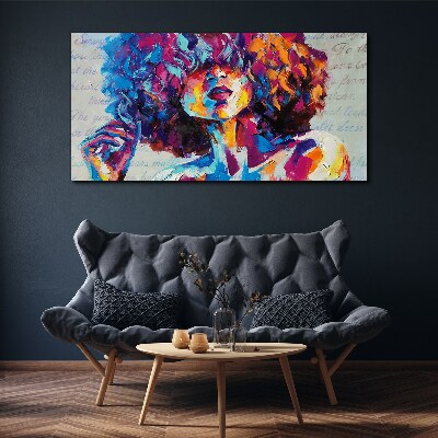 Obraz Canvas Kolorowa Portretowa Ekspresja