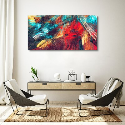 Obraz Canvas Dynamiczna eksplozja kolorów