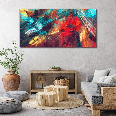 Obraz Canvas Dynamiczna eksplozja kolorów