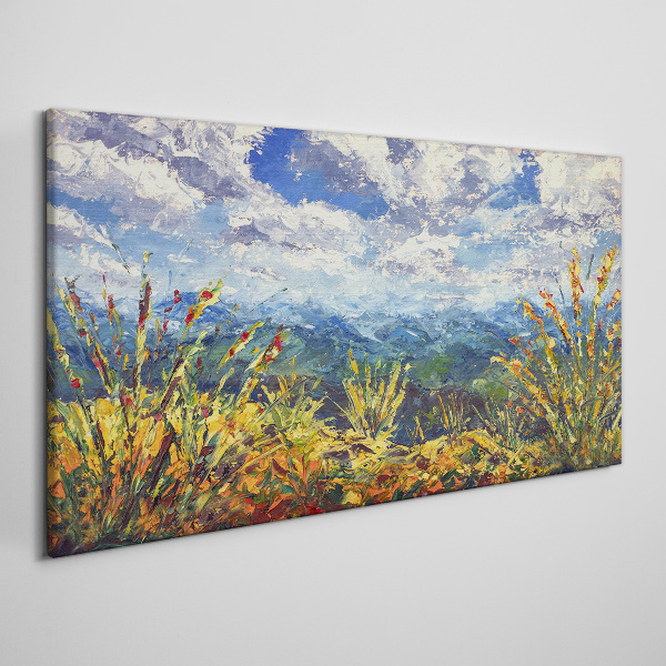 Obraz Canvas Letnie pejzaże górskie