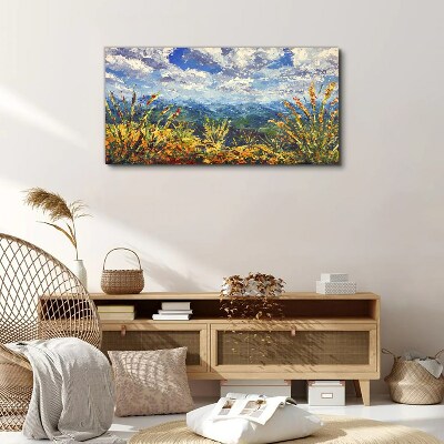 Obraz Canvas Letnie pejzaże górskie