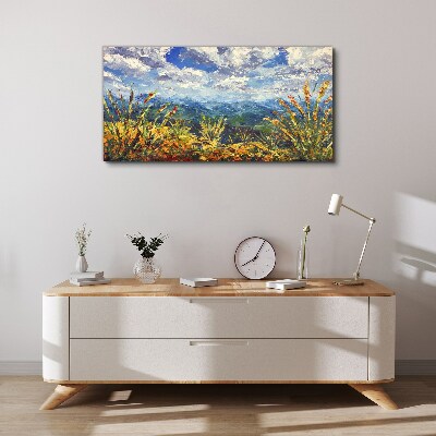 Obraz Canvas Letnie pejzaże górskie