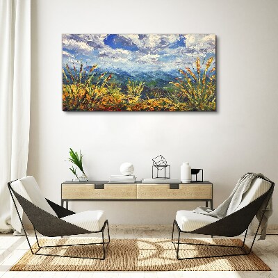 Obraz Canvas Letnie pejzaże górskie