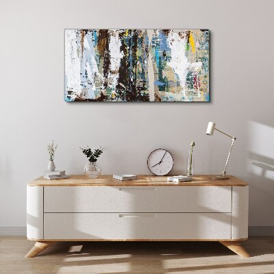 Obraz Canvas Abstrakcyjna mozaika kolorów