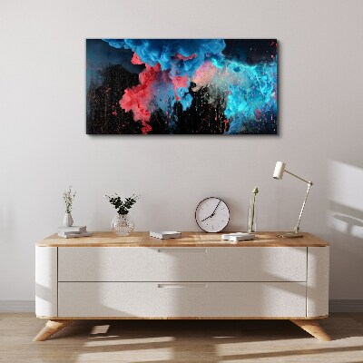 Obraz Canvas Kosmiczna eksplozja kolorów