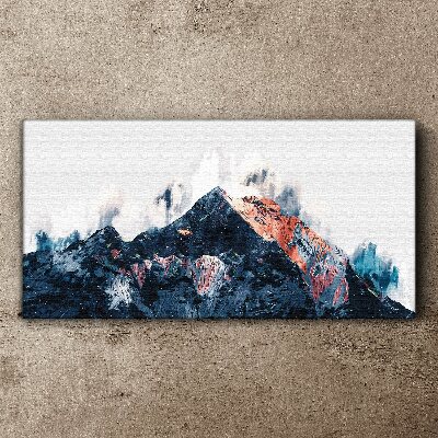 Obraz Canvas Abstrakcja Góra