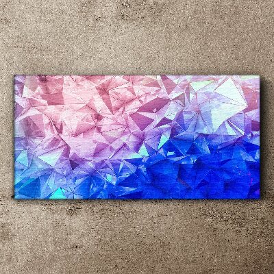 Obraz Canvas „Kalejdoskopowe odcienie lodu”