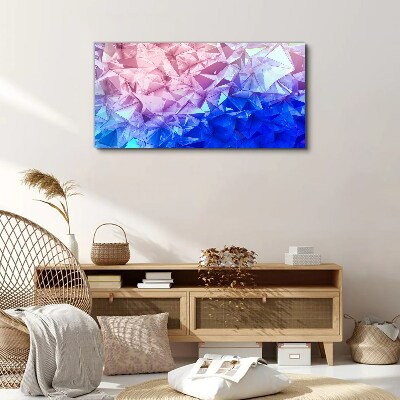 Obraz Canvas „Kalejdoskopowe odcienie lodu”