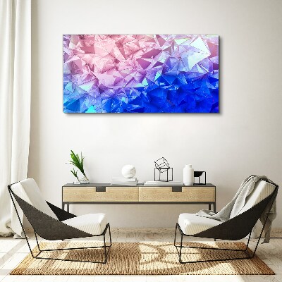 Obraz Canvas „Kalejdoskopowe odcienie lodu”