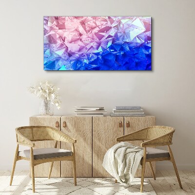 Obraz Canvas „Kalejdoskopowe odcienie lodu”