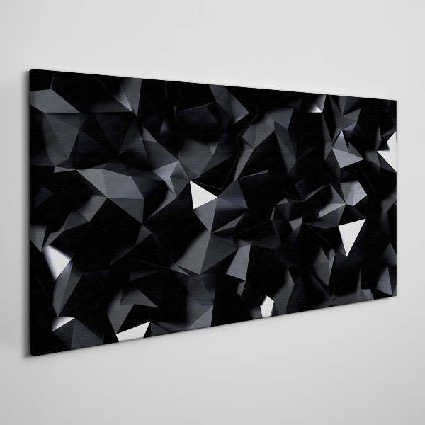 Obraz Canvas Czarna mozaika geometryczna