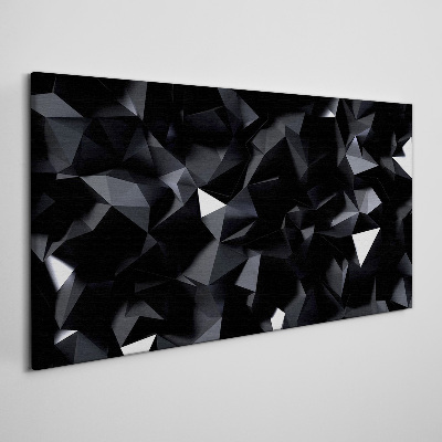 Obraz Canvas Czarna mozaika geometryczna