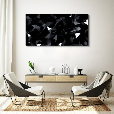 Obraz Canvas Czarna mozaika geometryczna