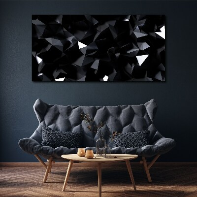 Obraz Canvas Czarna mozaika geometryczna