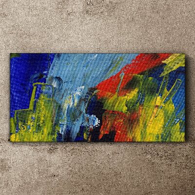 Obraz Canvas Dynamiczne kolory w abstrakcyjnym pejzażu