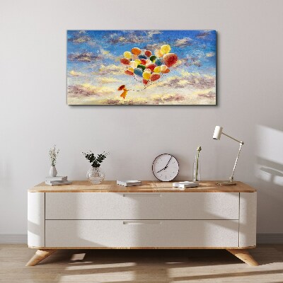 Obraz Canvas Marzenia w chmurach