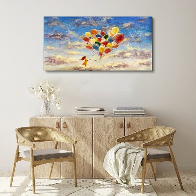 Obraz Canvas Marzenia w chmurach
