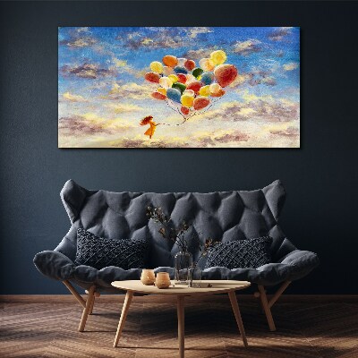 Obraz Canvas Marzenia w chmurach