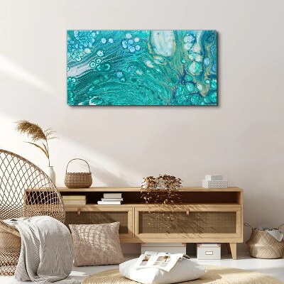 Obraz Canvas Oceaniczne fale w szkle