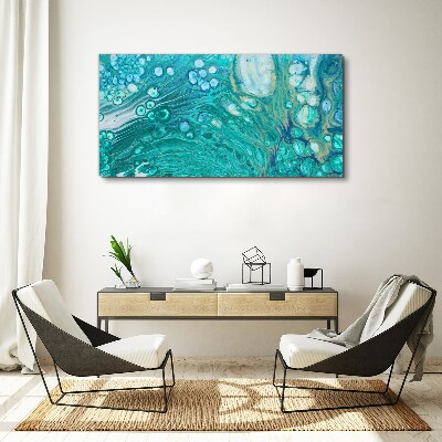 Obraz Canvas Oceaniczne fale w szkle