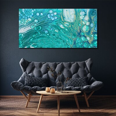 Obraz Canvas Oceaniczne fale w szkle