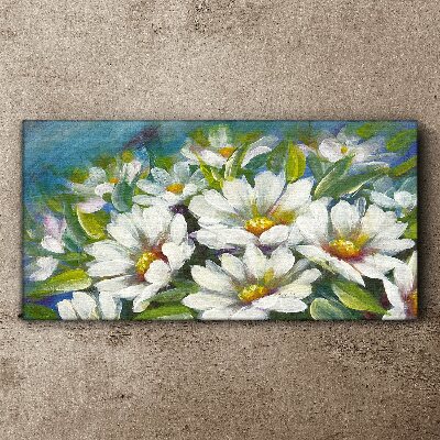 Obraz Canvas Kwiatowy urok w błękicie