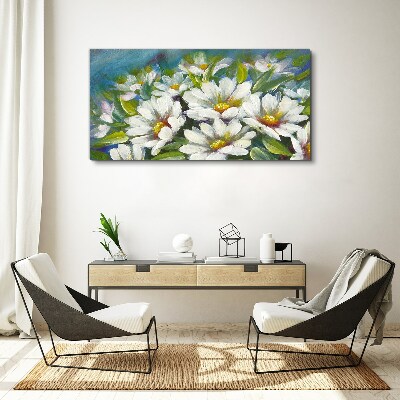 Obraz Canvas Kwiatowy urok w błękicie