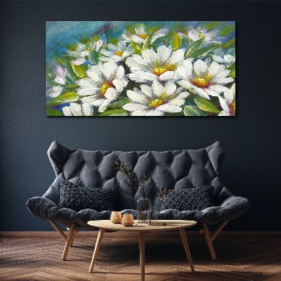 Obraz Canvas Kwiatowy urok w błękicie