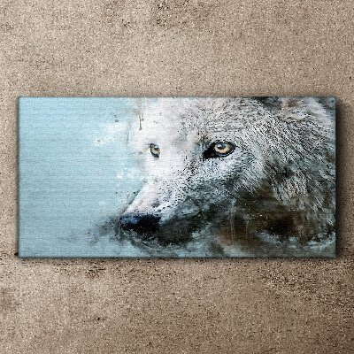 Obraz na Płótnie Dzikie Zwierzę Wilk