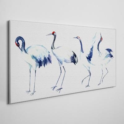 Obraz na Płótnie Abstrakcja Zwierzęta Ptaki
