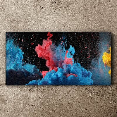 Obraz Canvas Ekspresja kolorowych chmur