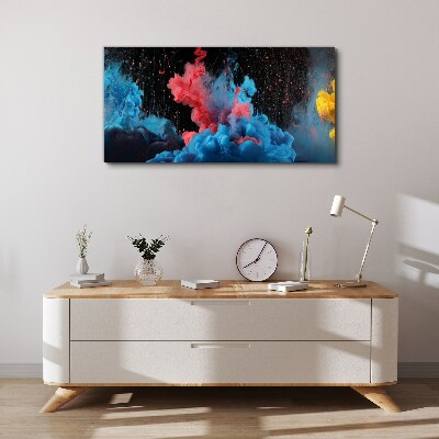 Obraz Canvas Ekspresja kolorowych chmur