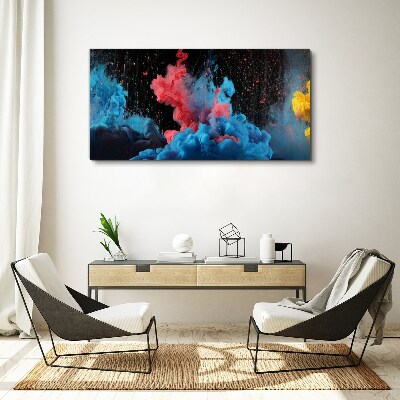 Obraz Canvas Ekspresja kolorowych chmur
