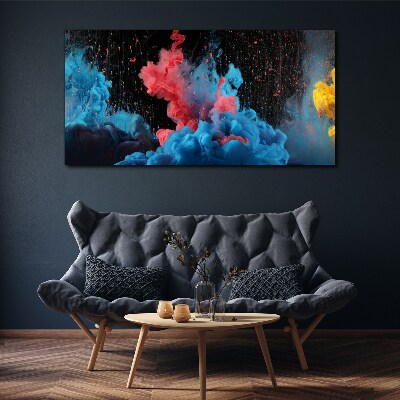Obraz Canvas Ekspresja kolorowych chmur