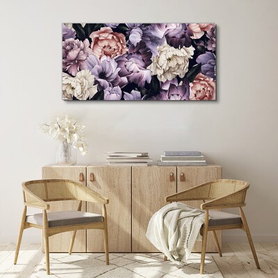 Obraz Canvas Kwiatowa kompozycja w pastelowych odcieniach