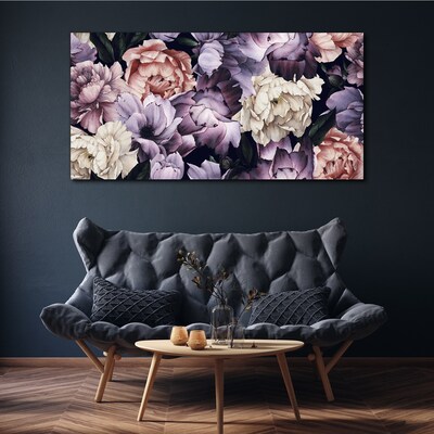 Obraz Canvas Kwiatowa kompozycja w pastelowych odcieniach