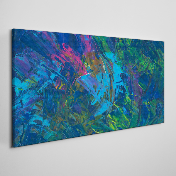 Obraz Canvas Kolorowy chaos abstrakcji